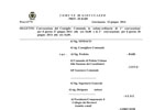 27/06: Convocazione del Consiglio Comunale